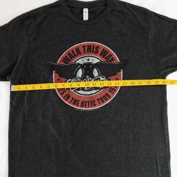 Aerosmith Walk this Way "Toys in the Attic Tour 1975" T-Shirt Size Large - Picture 3 of 7